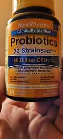 These are the probiotics I am currently taking.