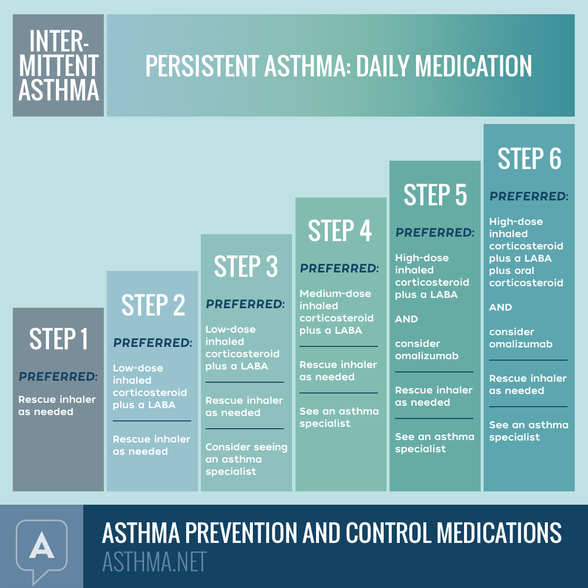 Asthma Prevention And Control Medications 