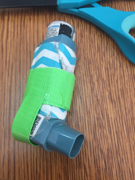 Duct Tape Diys For Asthma Inhaler Clip