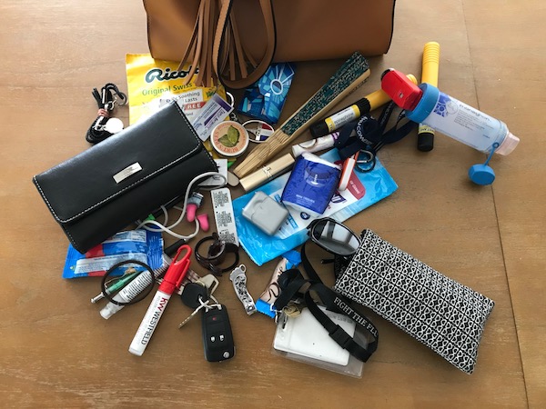 What's in Andrea's bag?