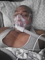 michael wilson using his cpap